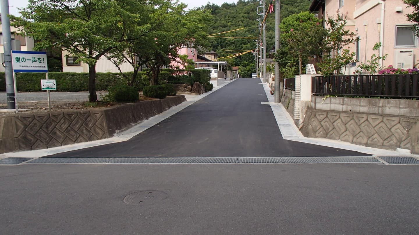 道路側溝改良工事