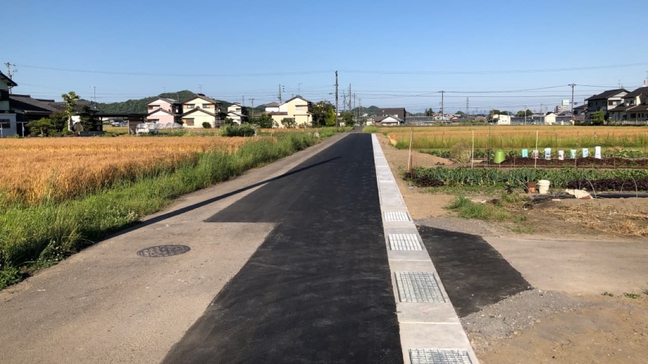 道路側溝改良工事